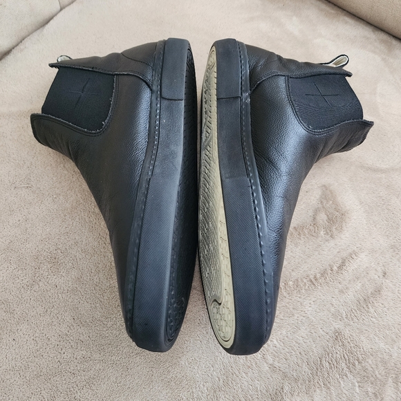 Globe Footwear Globe Dover II Wasted Talent Black Leather Mens Shoes. - Picture 5 of 13